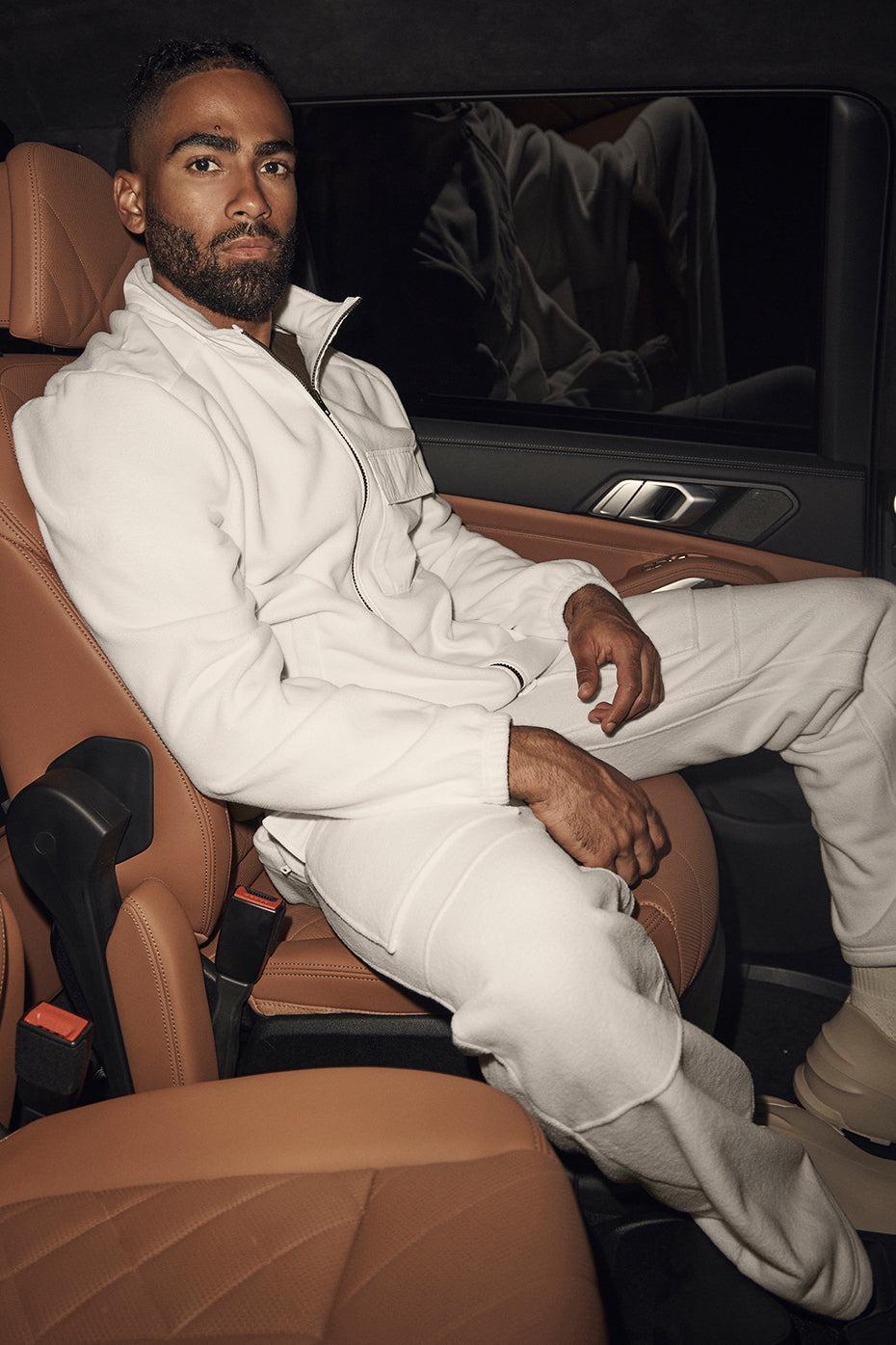 Polar Fleece Ridge Cargo Pants - Ivory