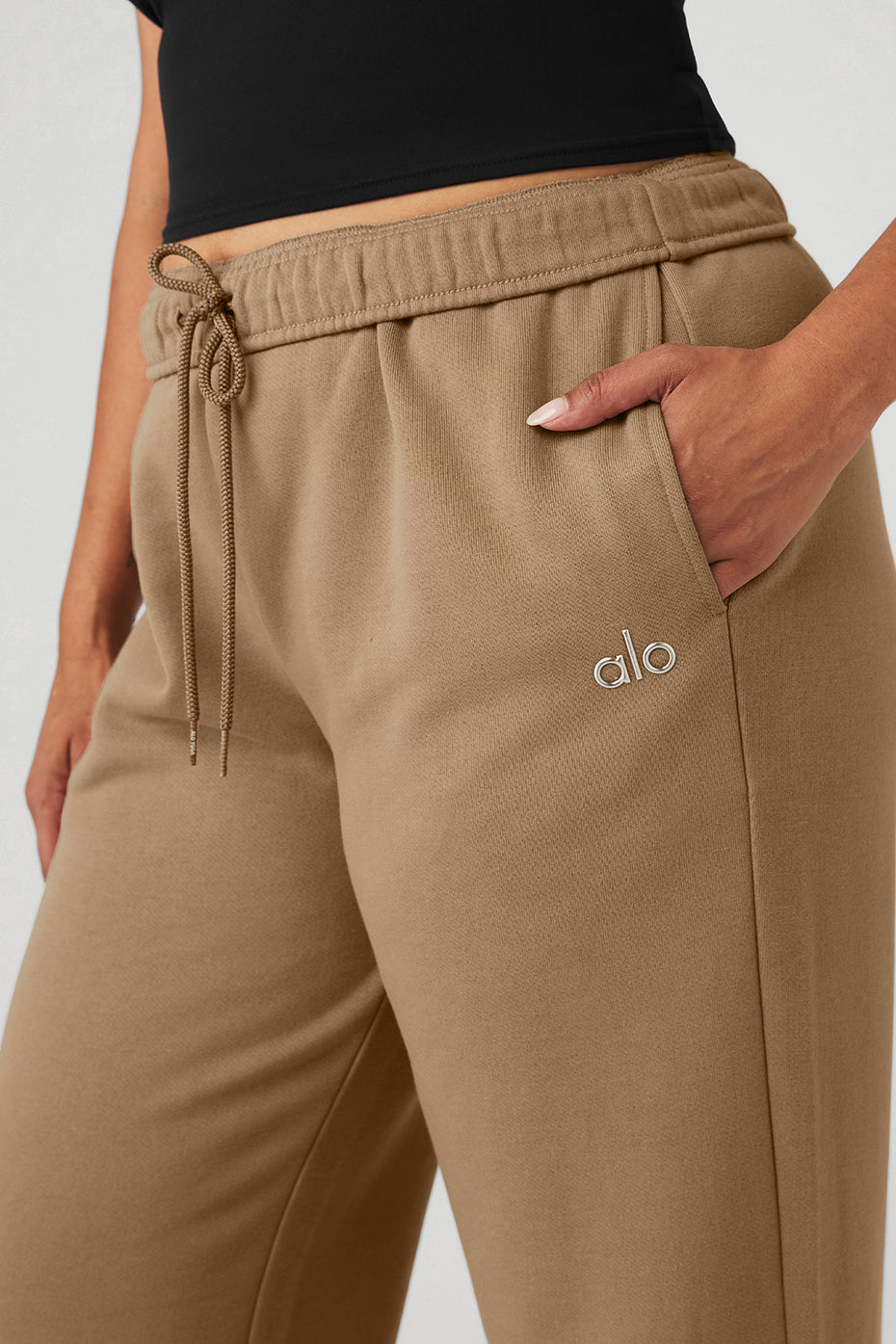 Accolade Straight Leg Sweatpant - Gravel