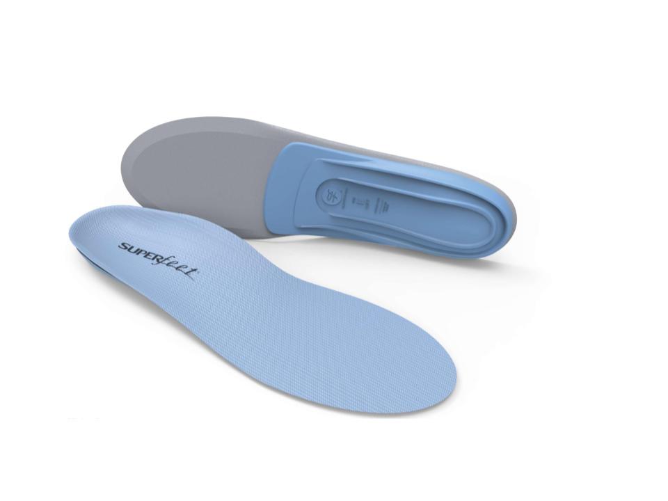 Superfeet Insoles -All Purpose Support Medium Arch- Blue