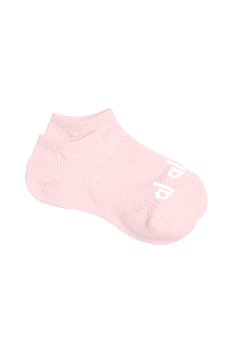 Women's Everyday Sock - Powder Pink/White