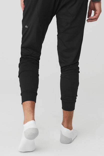 Men's Performance Tab Sock - White/Dove Grey