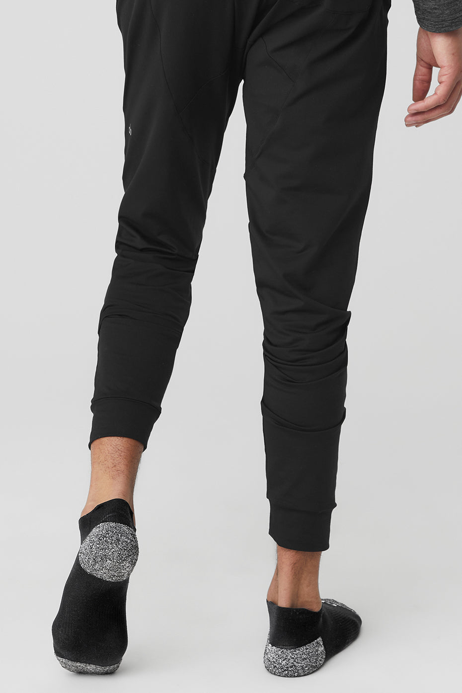 Men's Performance Tab Sock - Black/Dove Grey