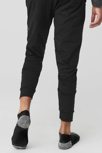 Men's Performance Tab Sock - Black/Dove Grey