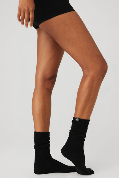 Scrunch Sock - Black