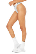 Icon High-Cut Thong - Athletic Heather Grey