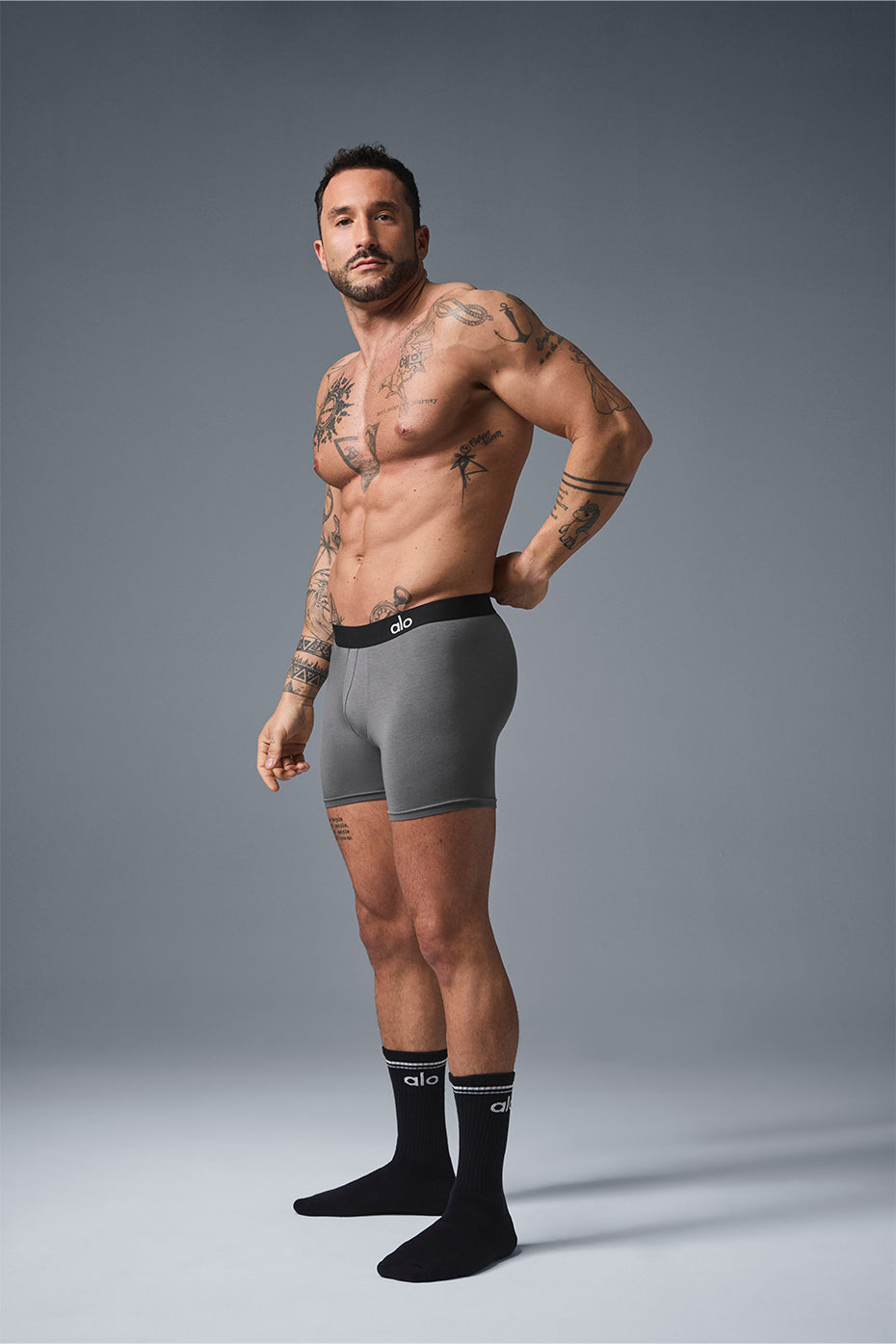 Day And Night Boxer Brief - Grey