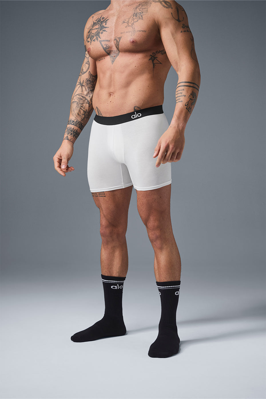 Day And Night Boxer Brief - White