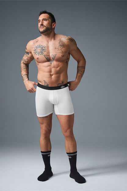Day And Night Boxer Brief - White