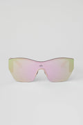 Stunner Sunglasses - Pink Mirror/Pink