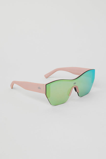 Stunner Sunglasses - Pink Mirror/Pink