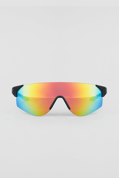 Speed Sunglasses - Orange Mirror/Black