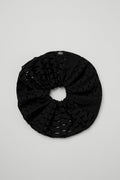 Mesh Haute Scrunchie - Black