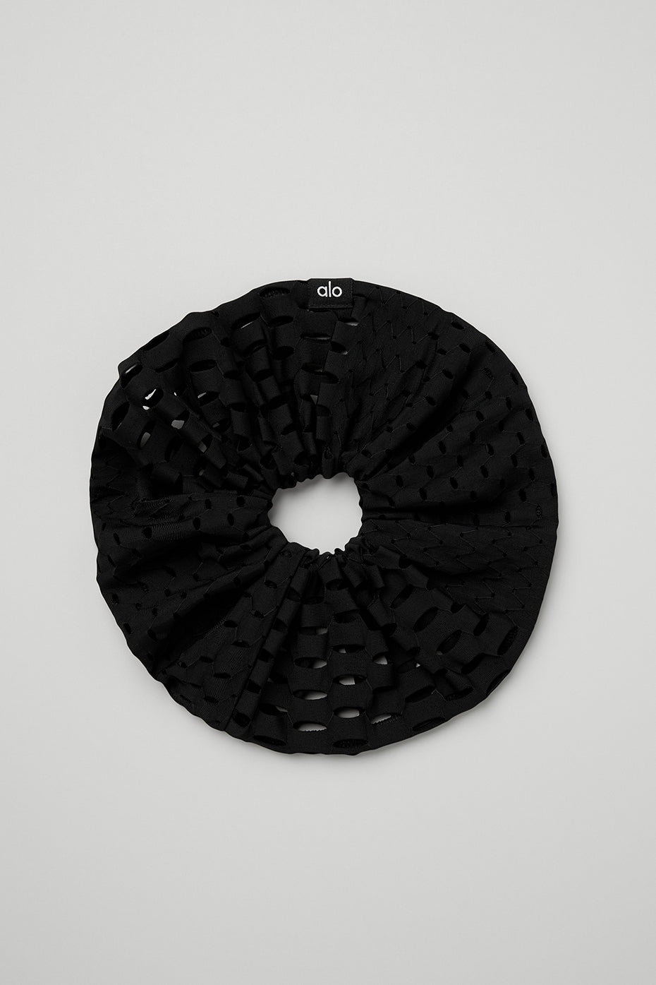 Mesh Haute Scrunchie - Black