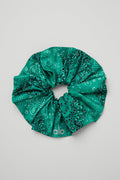 Bandana Oversized Scrunchie - Green Emerald