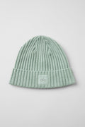 Cashmere Blend Rib Beanie - Icy Sage