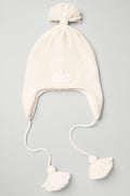 Cool Skies Earflap Beanie - Ivory