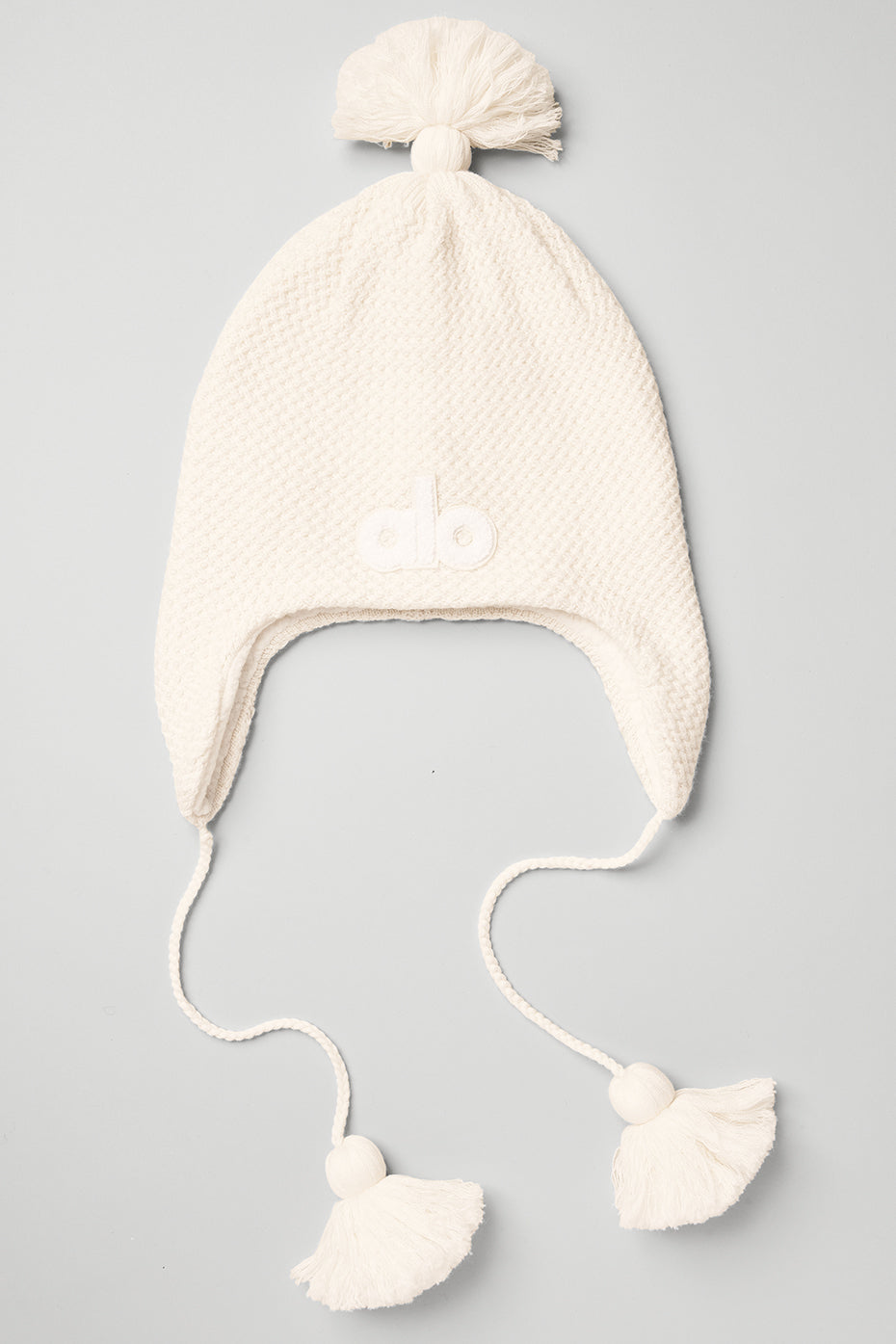 Cool Skies Earflap Beanie - Ivory