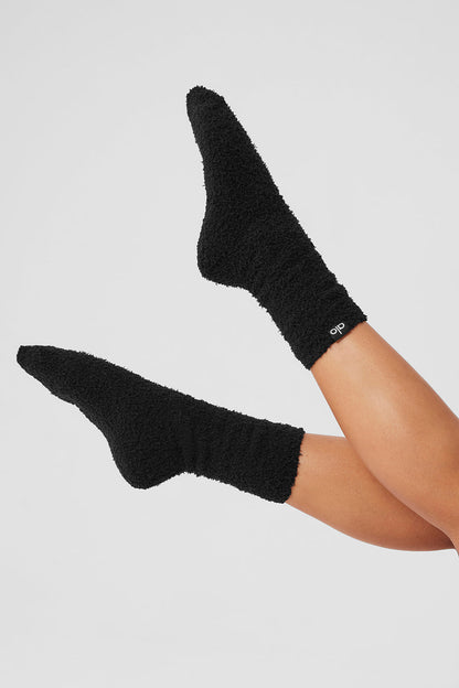 Plush Lush Sock - Black
