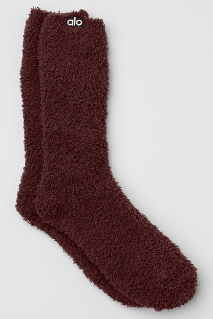 Plush Lush Sock - Cherry Cola