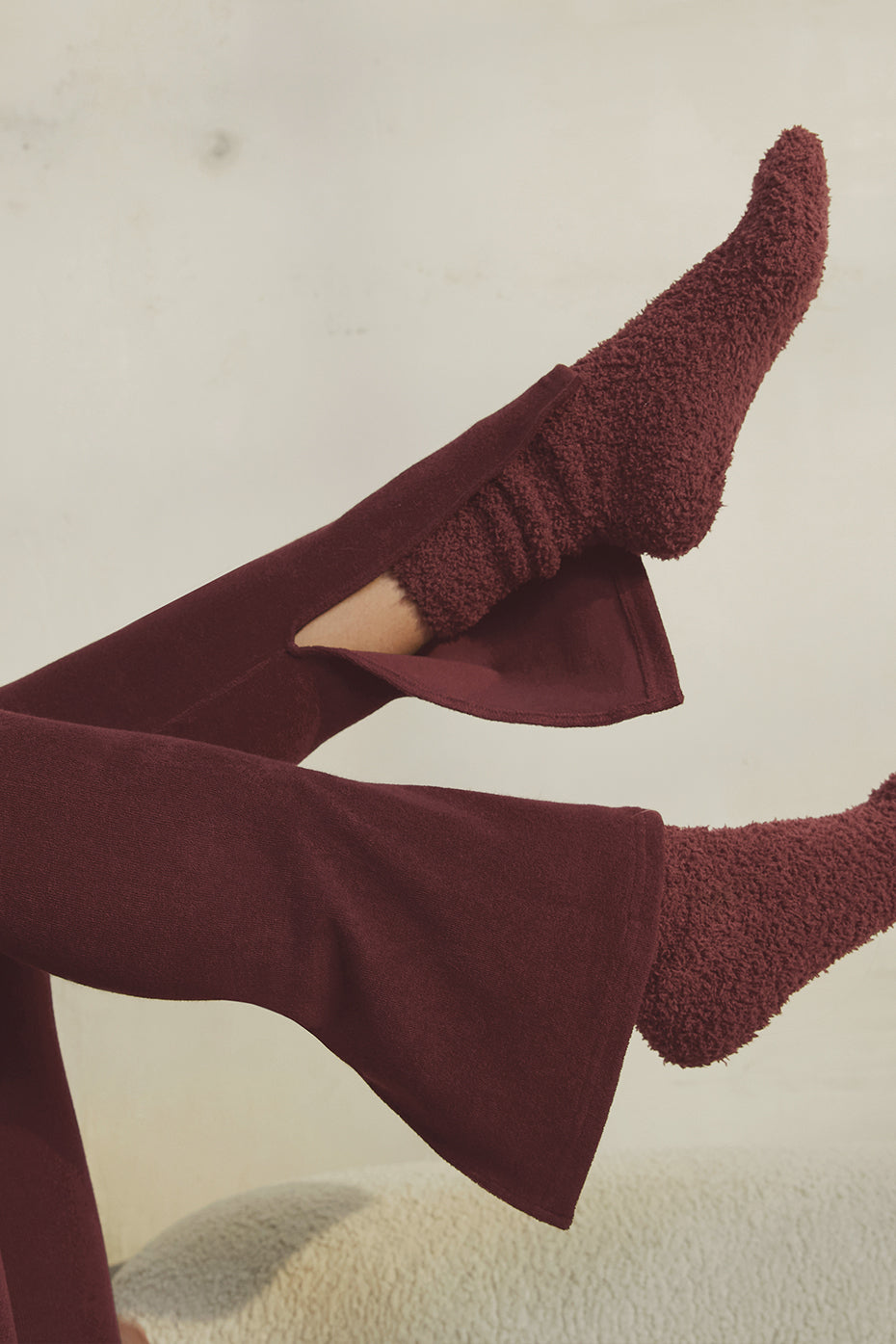 Plush Lush Sock - Cherry Cola