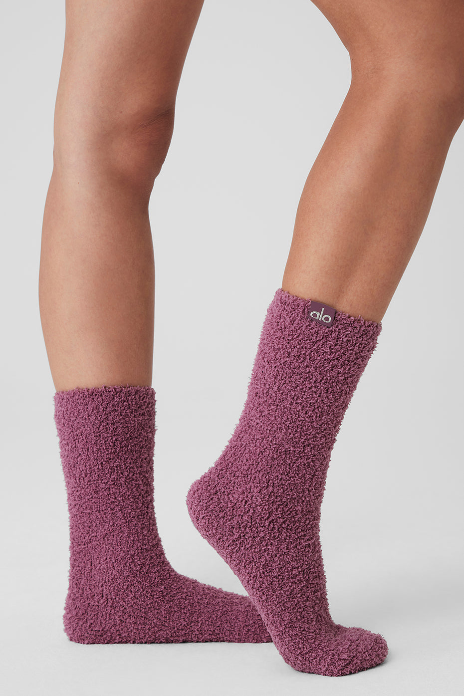 Plush Lush Sock - Soft Mulberry