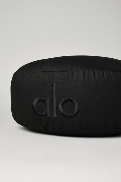 Mindful Meditation Round Cushion - Black