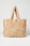 Foxy Sherpa Tote - Camel