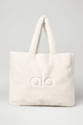 Foxy Sherpa Tote - Ivory