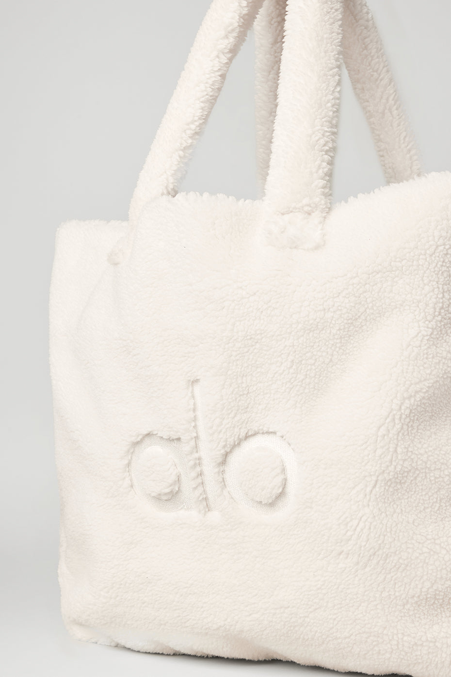 Foxy Sherpa Tote - Ivory