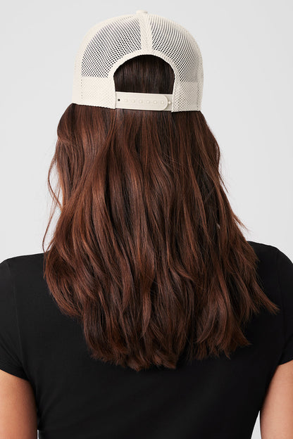 District Trucker Hat - Bone