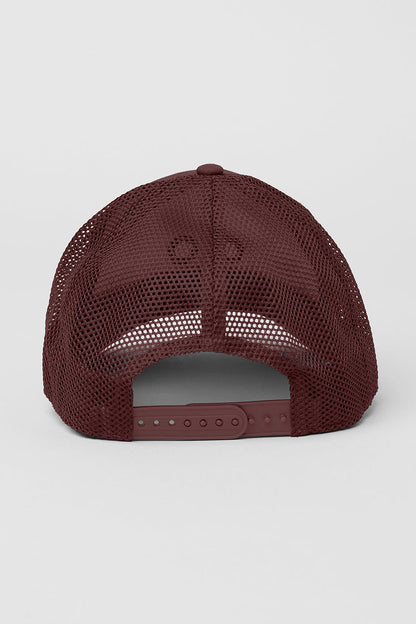 District Trucker Hat - Cherry Cola