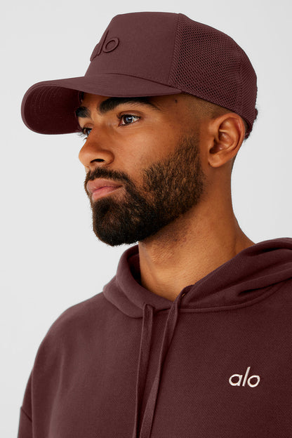 District Trucker Hat - Cherry Cola