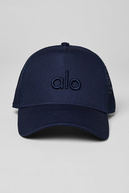 District Trucker Hat - Navy