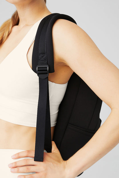 Stow Backpack - Black/Silver