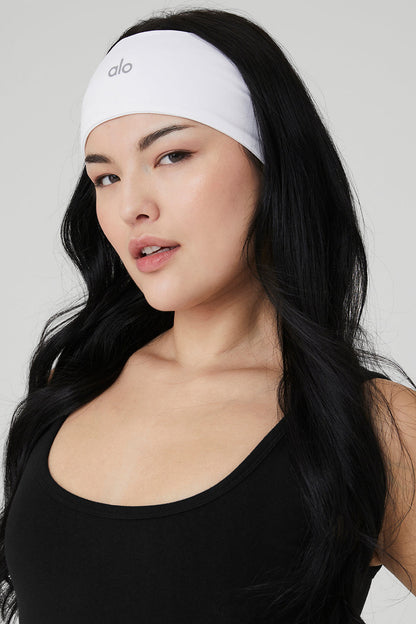 Performance Conquer Headband - White