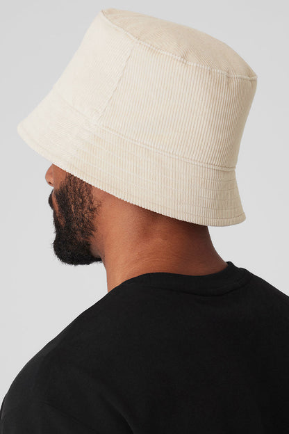 Corduroy Neighborhood Bucket Hat - Bone