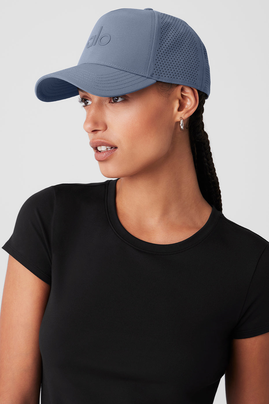 Performance District Trucker Hat - Bluestone