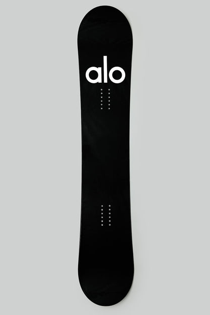 Alo Glacier Snowboard - Black/White