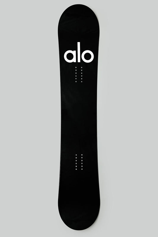 Alo Glacier Snowboard - Black/Black