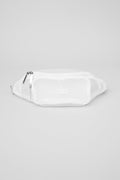 Sheer Fanny Pack - White