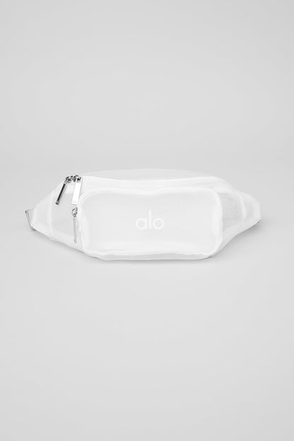 Sheer Fanny Pack - White