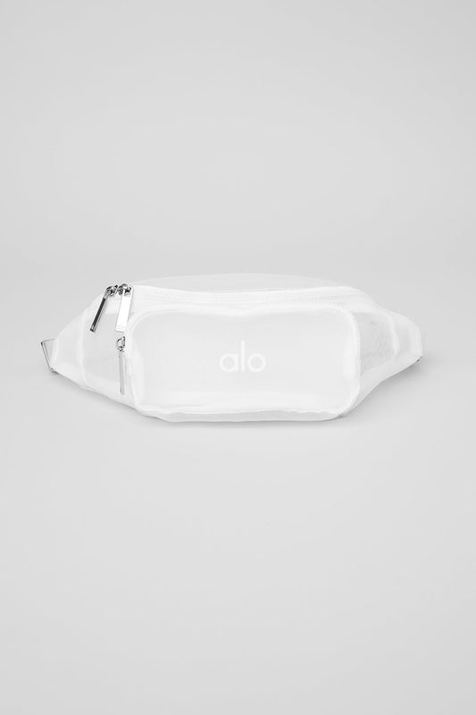 Sheer Fanny Pack - White
