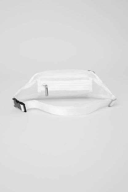 Sheer Fanny Pack - White