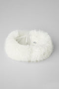 Faux Fur Wintersun Headband - Ivory