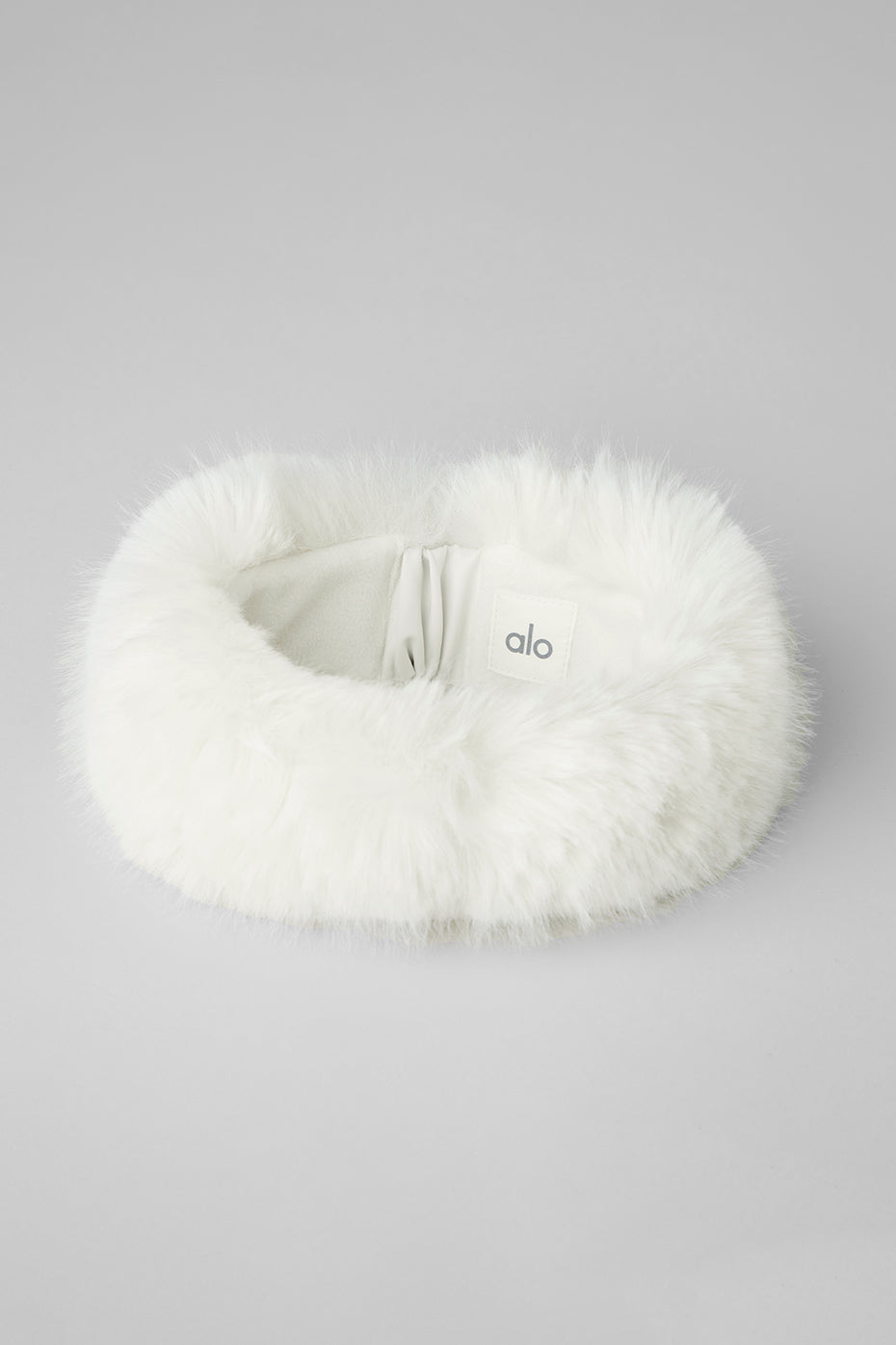 Faux Fur Wintersun Headband - Ivory