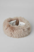 Faux Fur Wintersun Headband - Oat