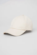 Satin Off-Duty Cap - Creme