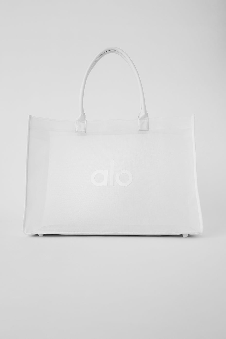 Sheer Tote Bag - White