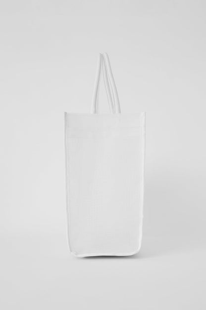 Sheer Tote Bag - White