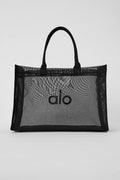 Sheer Tote Bag - Black